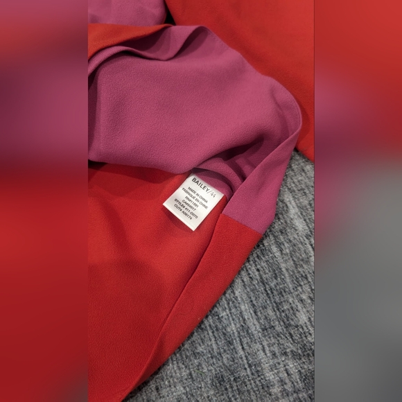 BAILEY 44 NINA COLOR BLOCKED BLOUSE - Picture 7 of 9